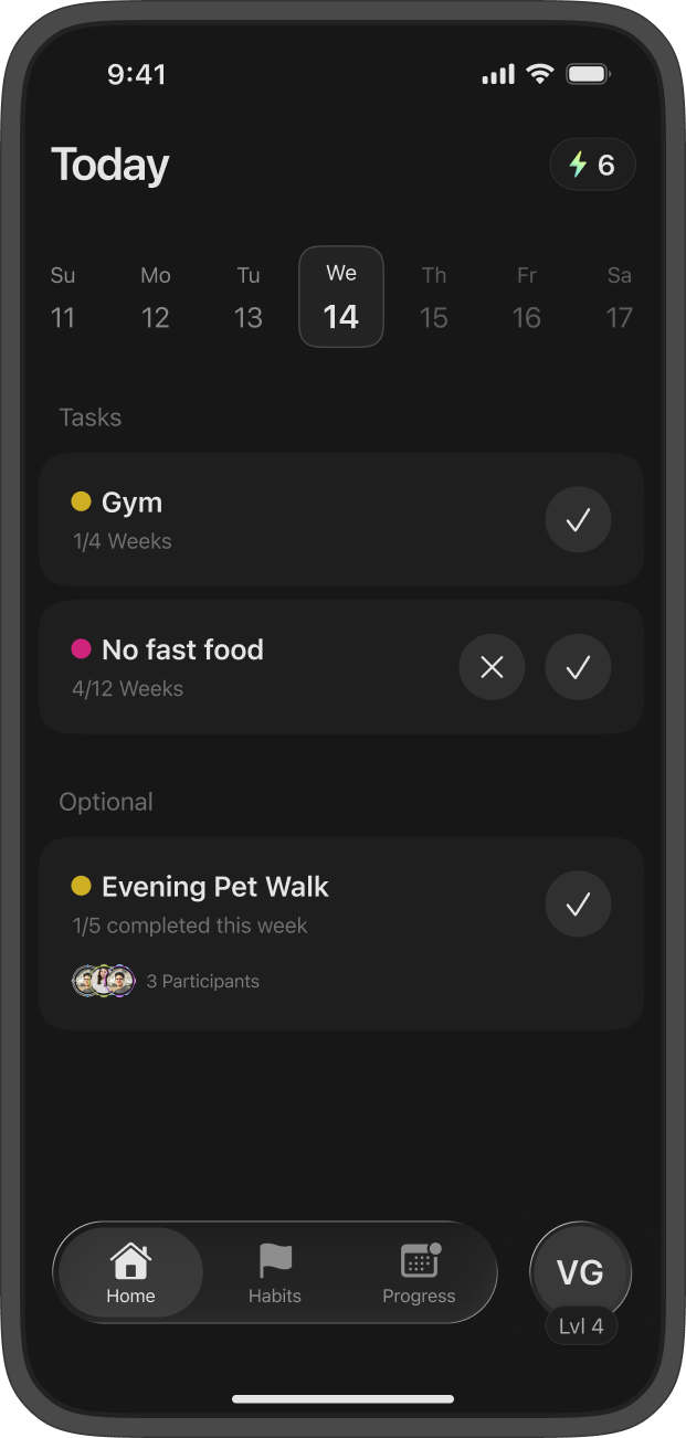 Killerhabits today screen