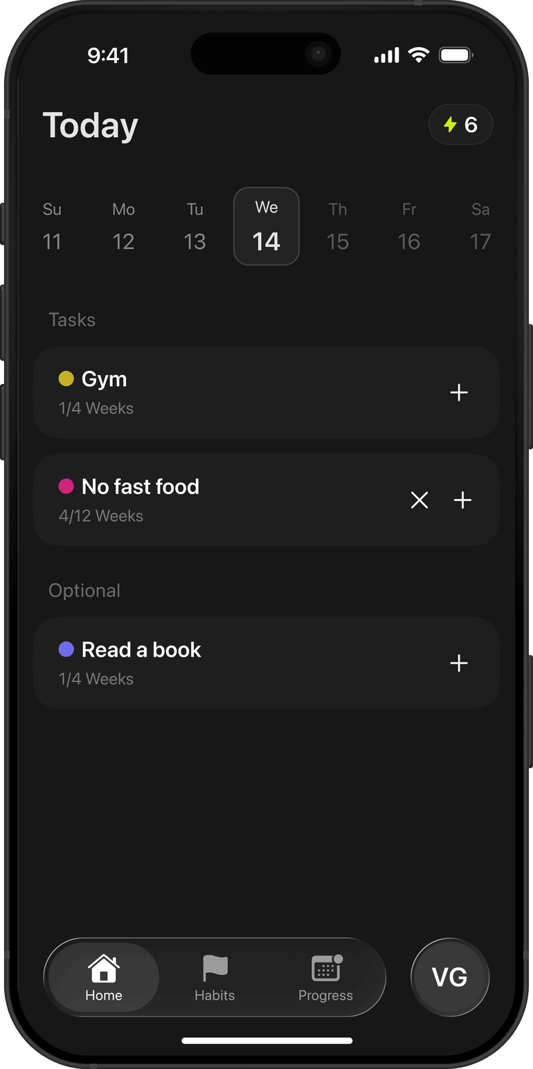 App screen 1